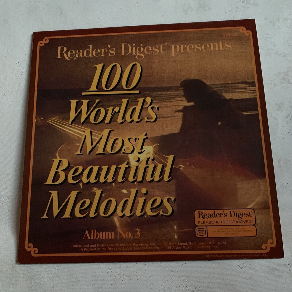 100 World's Most Beautiful Melodies Album No.3 ~ Reader's Digest SMI1-91 ~ 1986